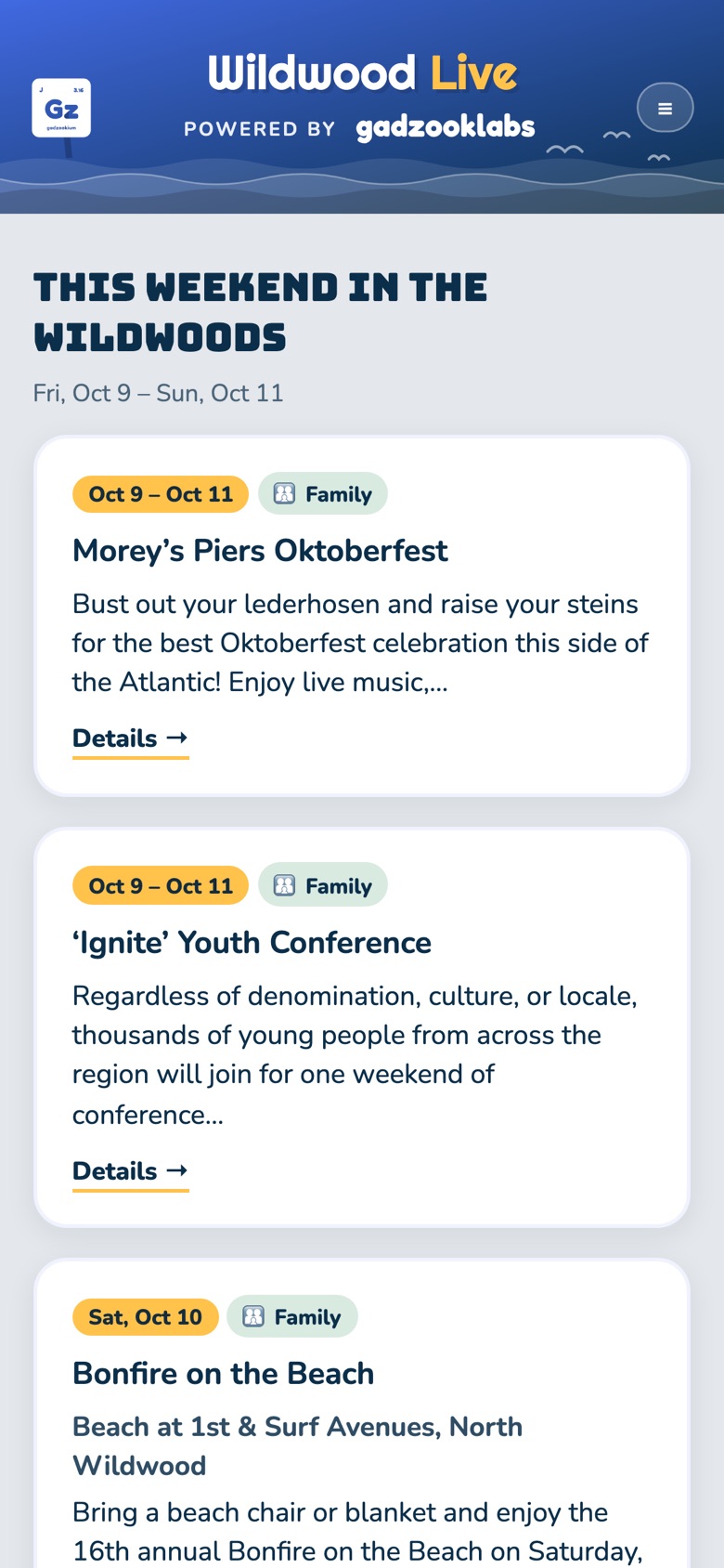This weekend in the Wildwoods: a list of events