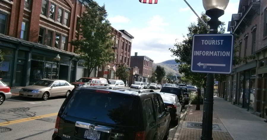 Main Street in Beacon, New York