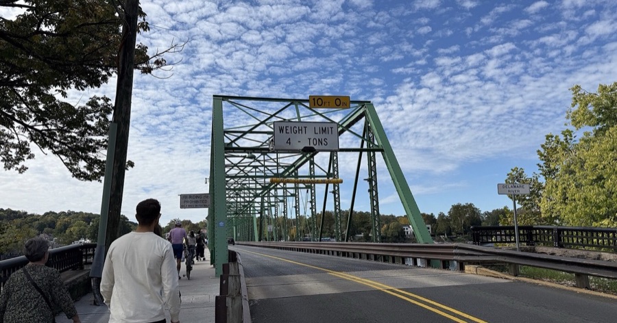 The New Hope-Lambertville Bridge