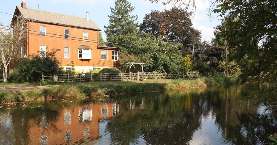 The Delaware Canal in Yardley
